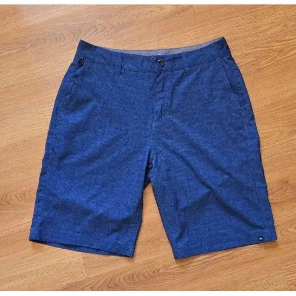 Quicksilver Platypus Amphibian Shorts Mens Size 29 Blue 9.5" Ins.